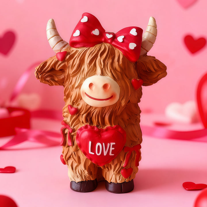 Decorative Horned Cattle Figure