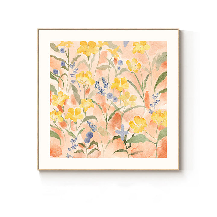Floral Watercolor Wall Art