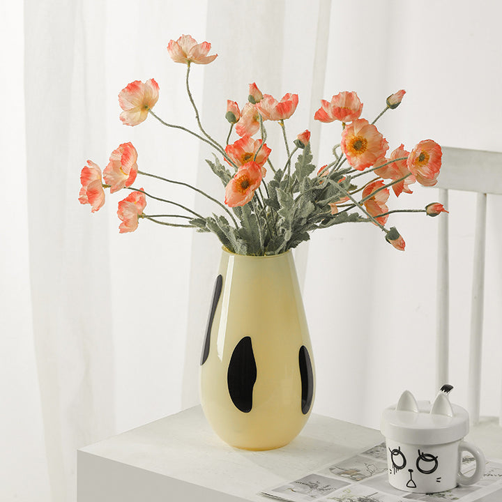 Decorative Floral Arrangement Vase