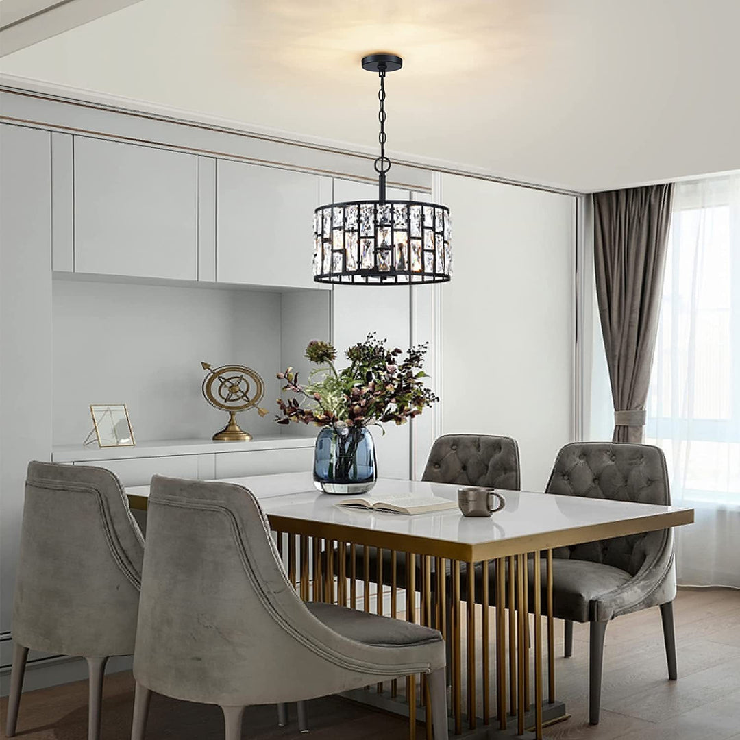 Crystal Globe Pendant Light
