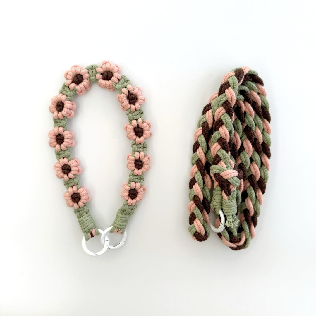 Macrame Dog Leash Holder
