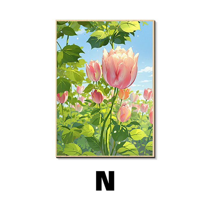 Floral Botanical Print Wall Art