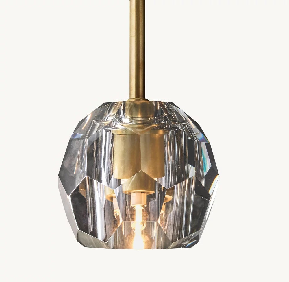 Elegant Crystal Wall Light
