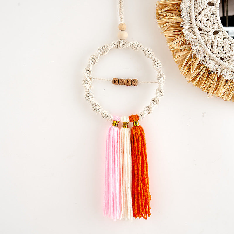 Decorative Macrame Dreamcatcher Wall Hanging
