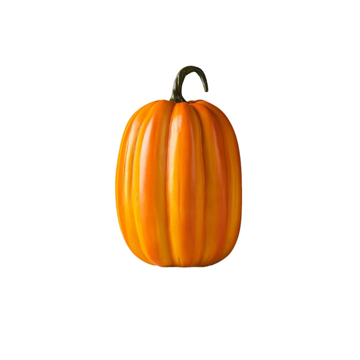 Decorative pumpkin figure as autumn probe