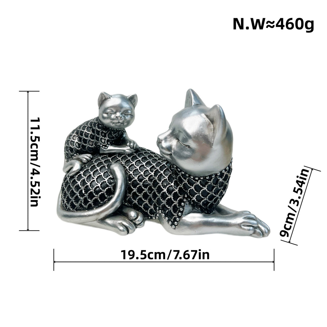 Decorative cat figurine