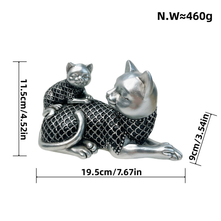Decorative cat figurine
