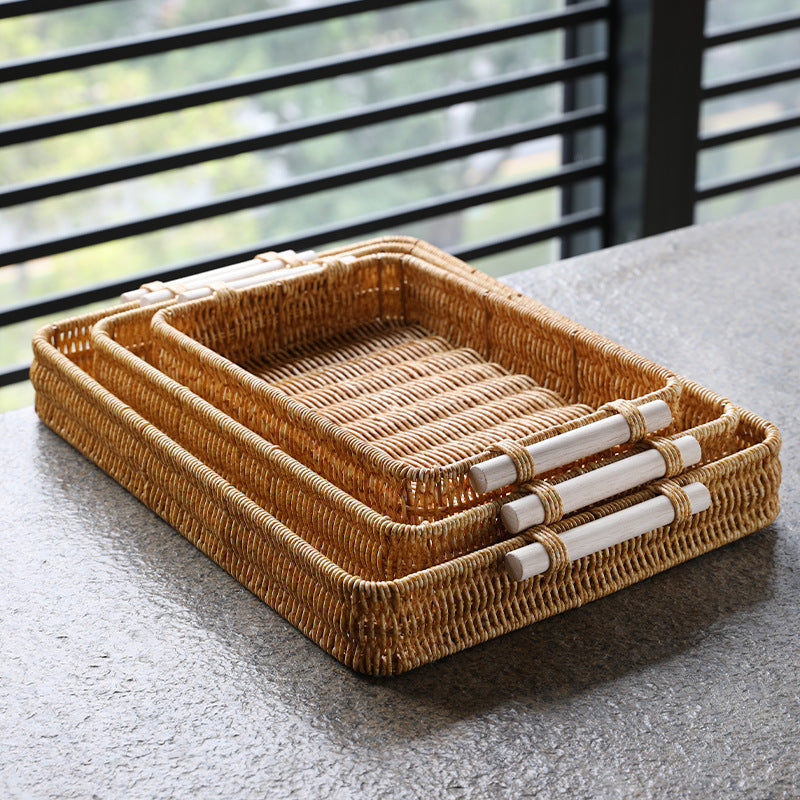 Handwoven Multi-Purpose Storage Tray