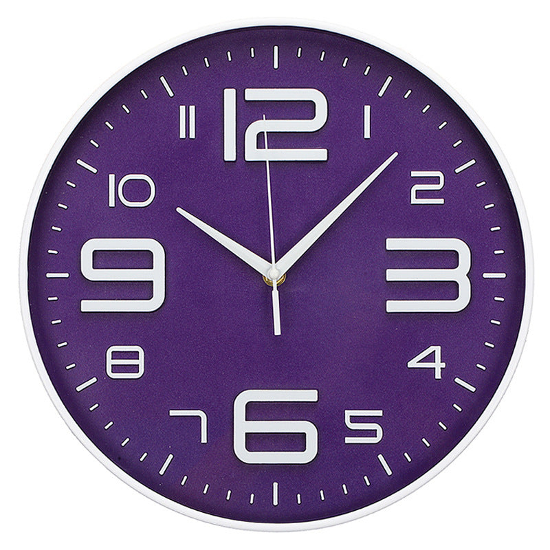Wall clock in minimalist design