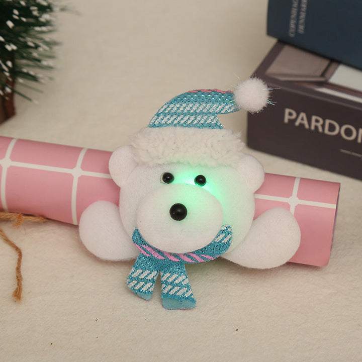 Christmas hair accessories with LED lights