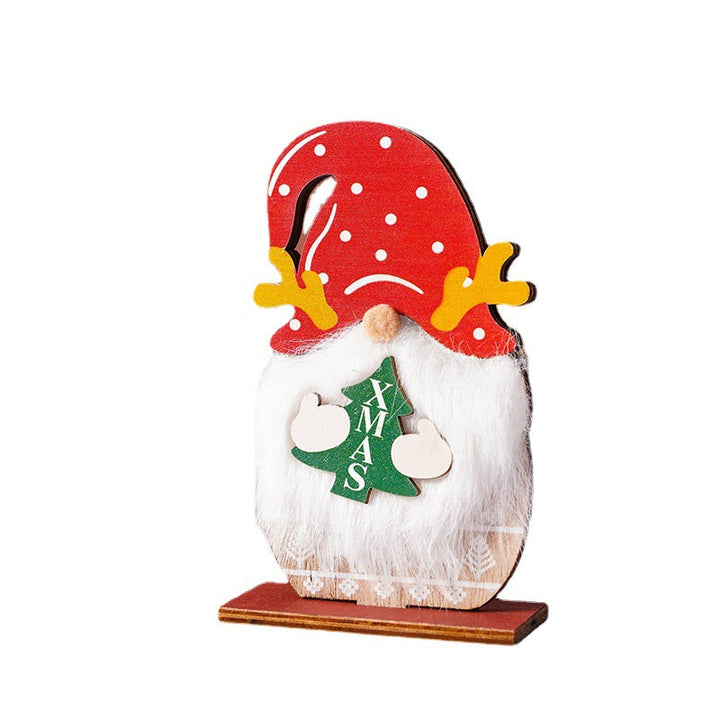Santa Claus decorative figure in rustic design