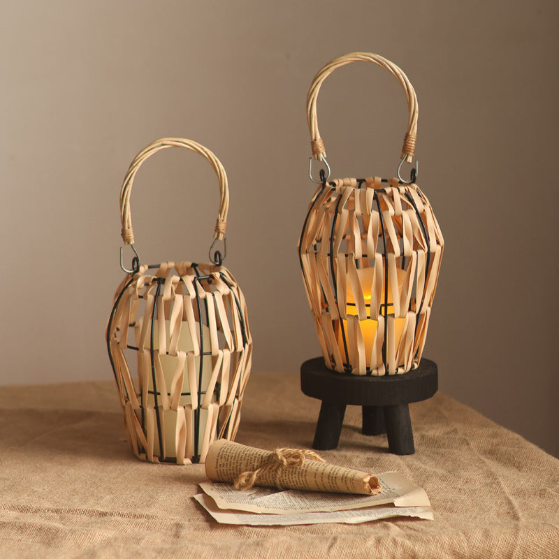 Handmade Basket Lamp