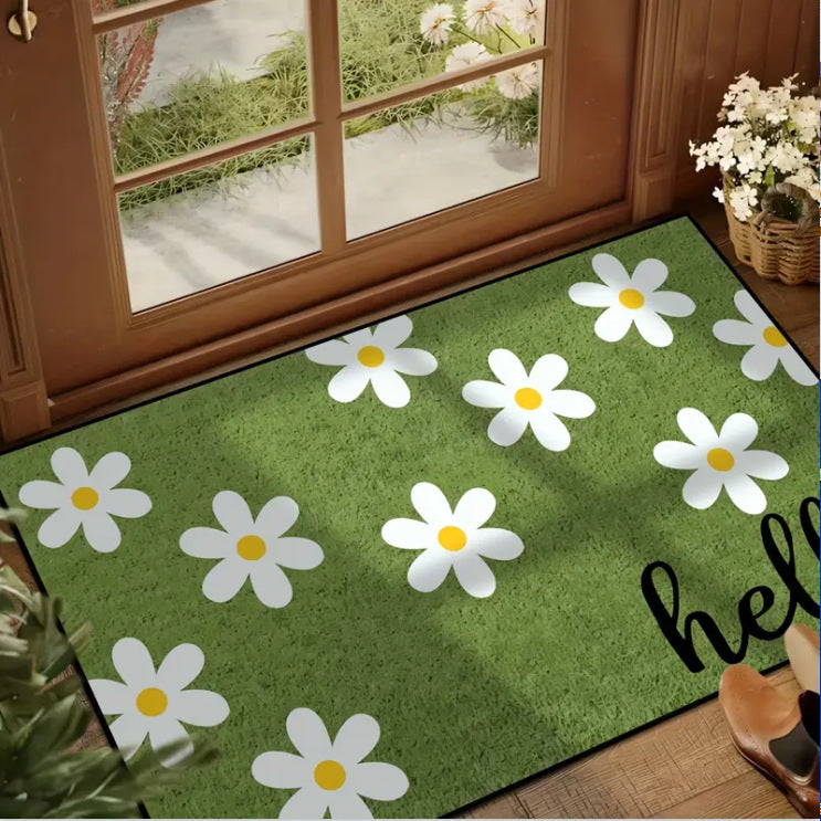 Decorative Floral Area Mat