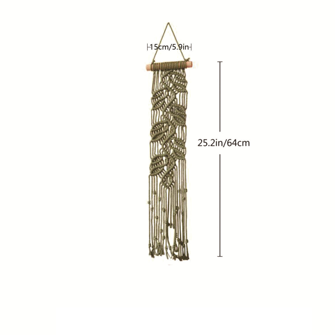 Macrame Leaf Wall Art Decor