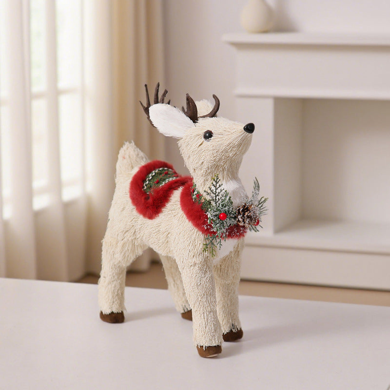 Decorative Christmas figure in reindeer design