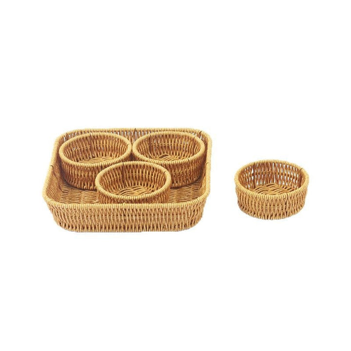 Multi-Function Woven Storage Basket Set