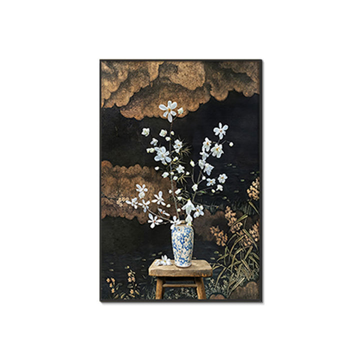 Decorative Framed Floral Artwork 1790073430