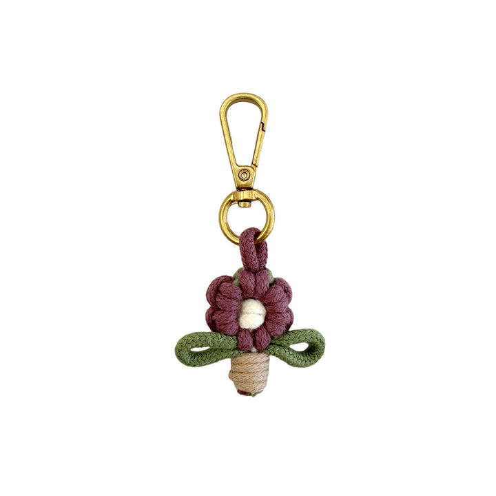 Decorative Floral Keychain