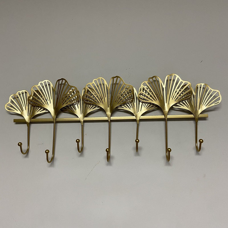 Decorative Leaf Wall Hook Rack