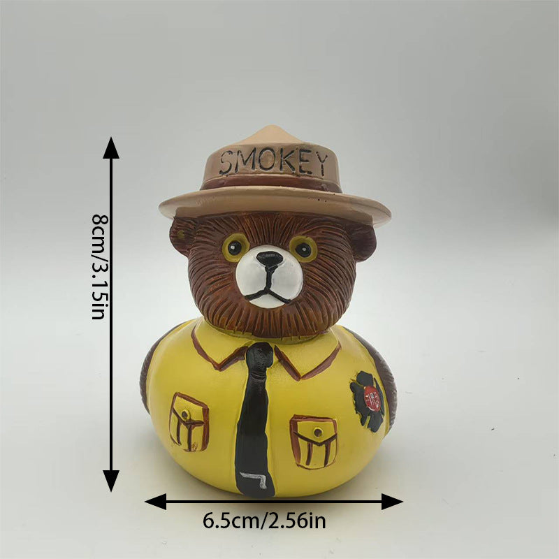 Pirate Rubber Duck Figure