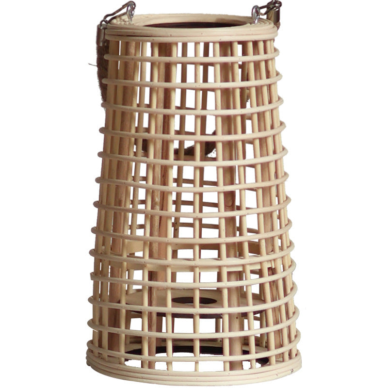 High-quality basket lamp in natural design
