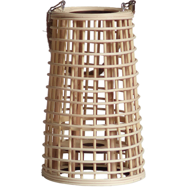High-quality basket lamp in natural design