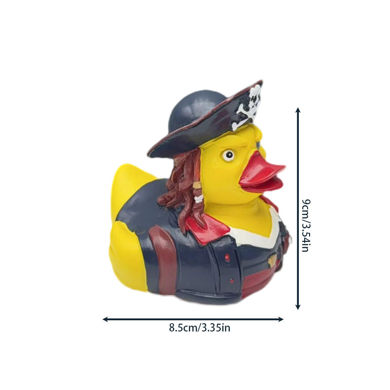 Pirate Rubber Duck Figure