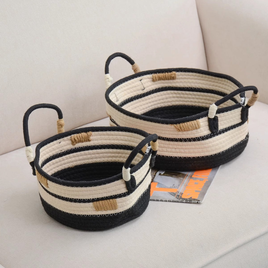 Playful storage basket