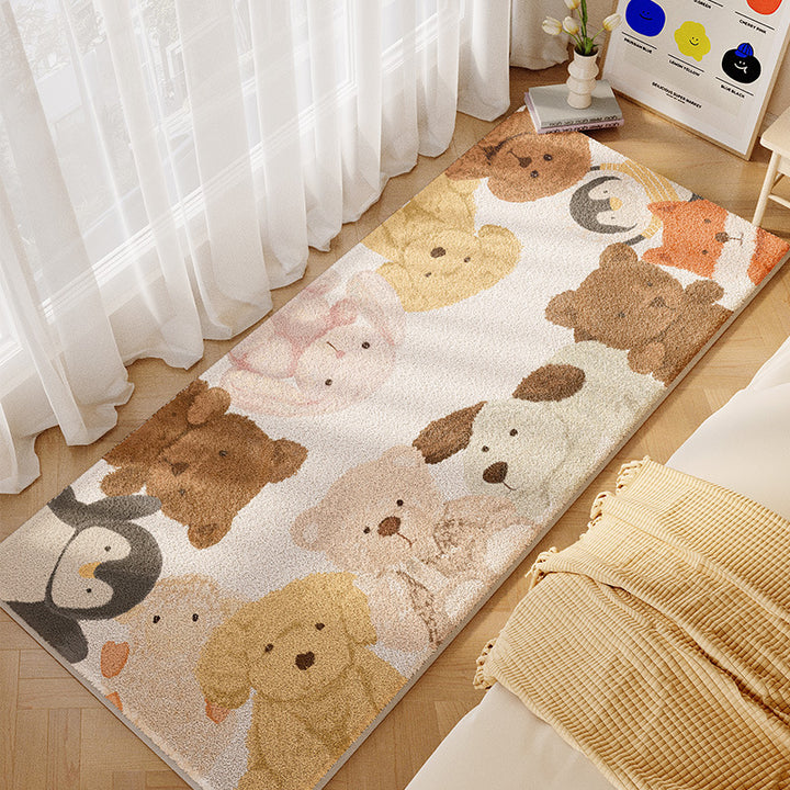 Playful Animal-Themed Runner Mat