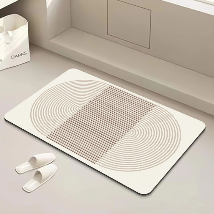 Modern Geometric Bath Mat