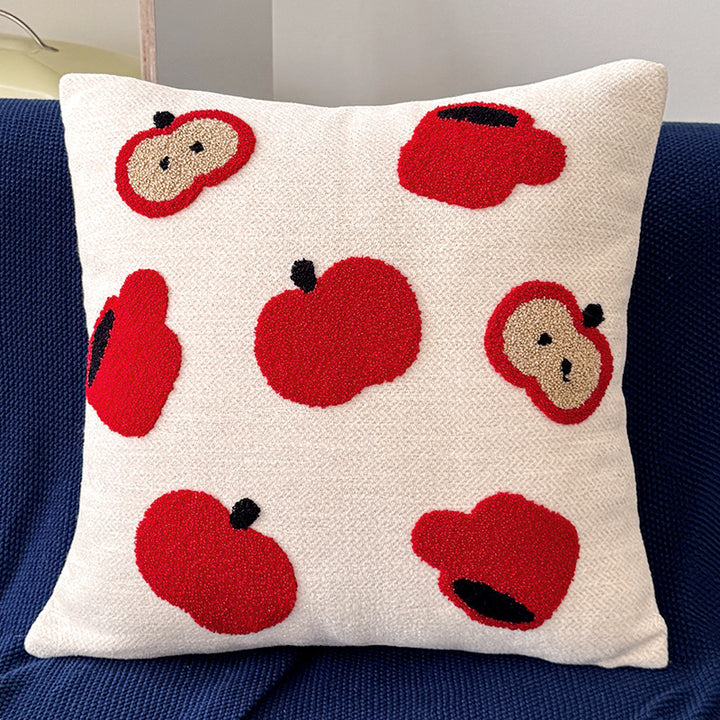 Star-Shaped Plush Cushion