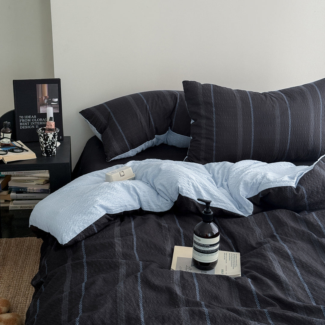 Playful Cartoon Character Bedding Set