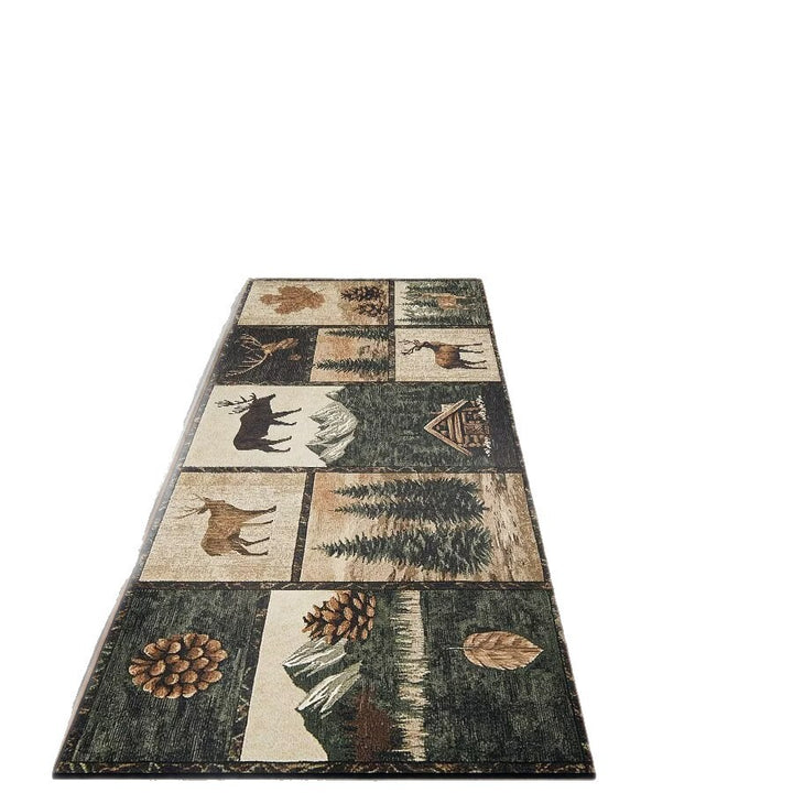 Rustic Outdoor Adventure Area Mat