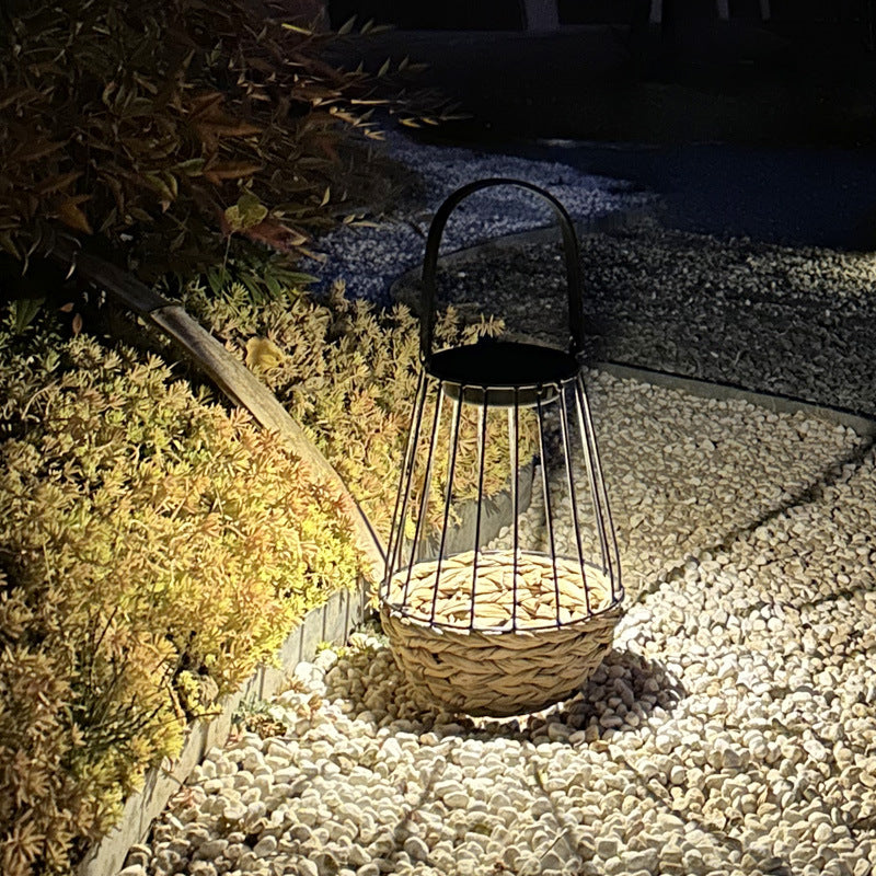 Decorative Basket Lamp