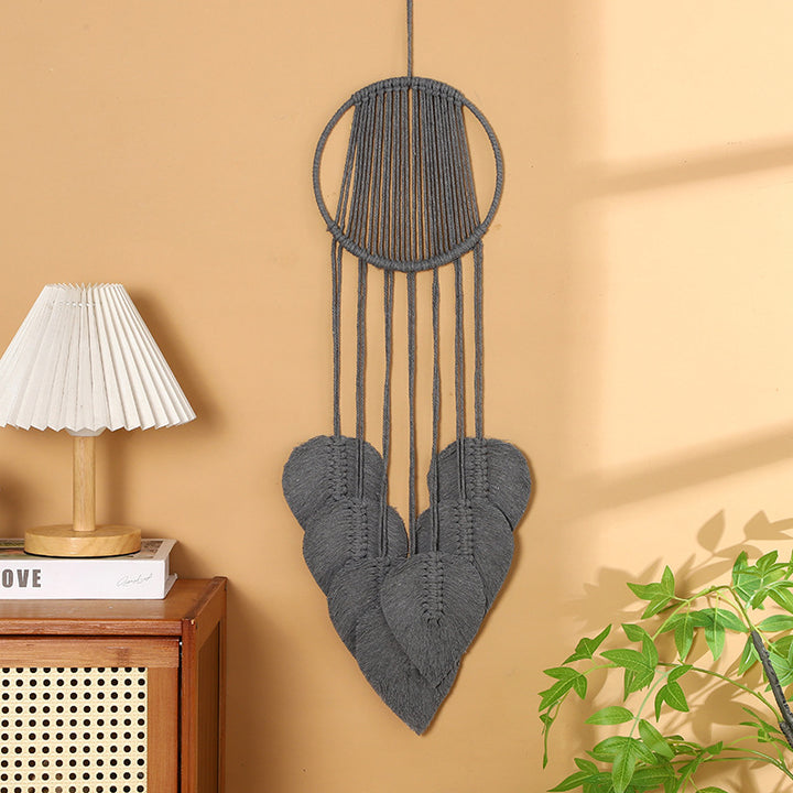 Macrame Heart Wall Hanging