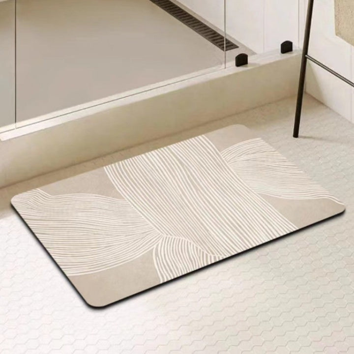 Modern Geometric Bath Mat