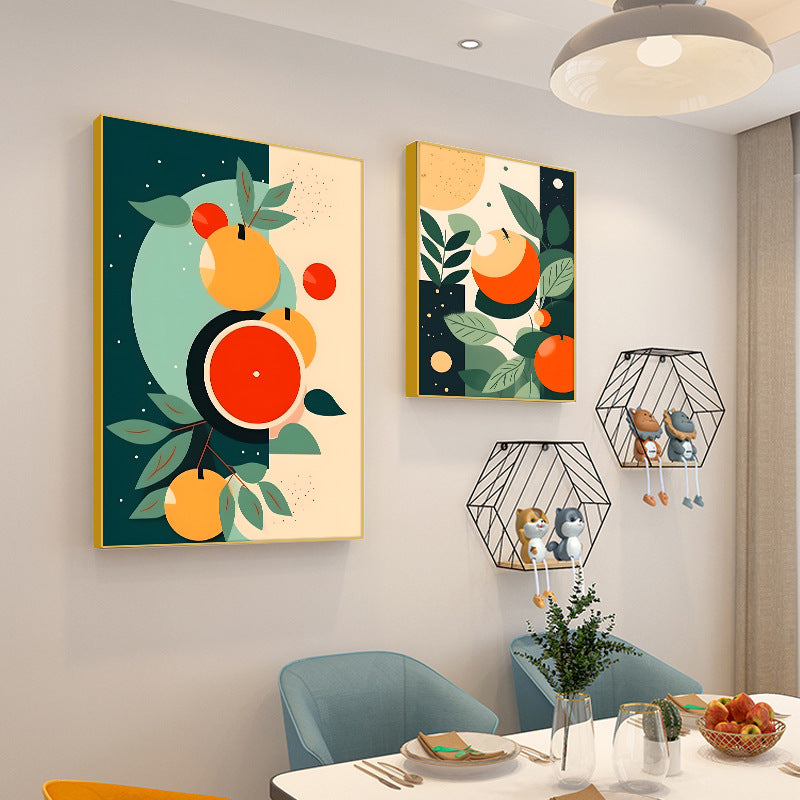Decorative Abstract Fruit Wall Art