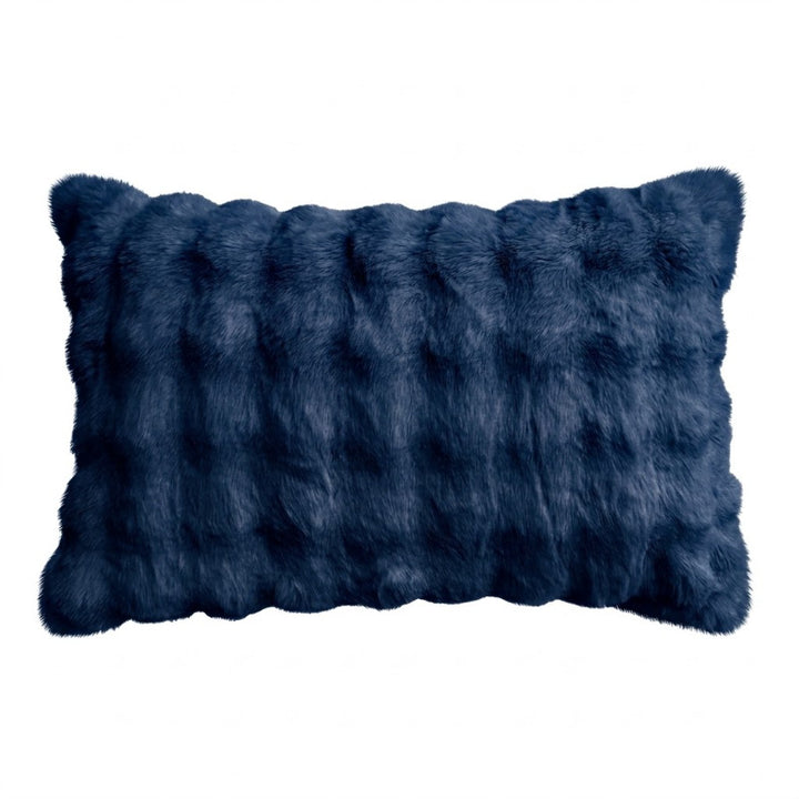 Plush Textured Decorative Cushion