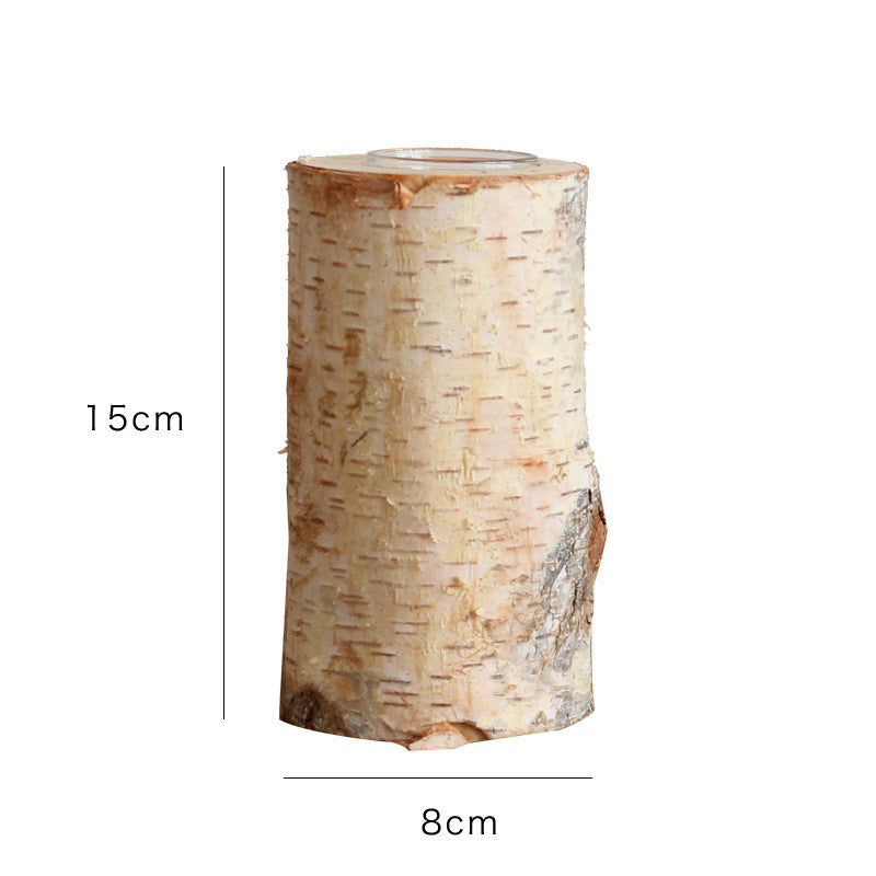 Decorative Tree Trunk Urn