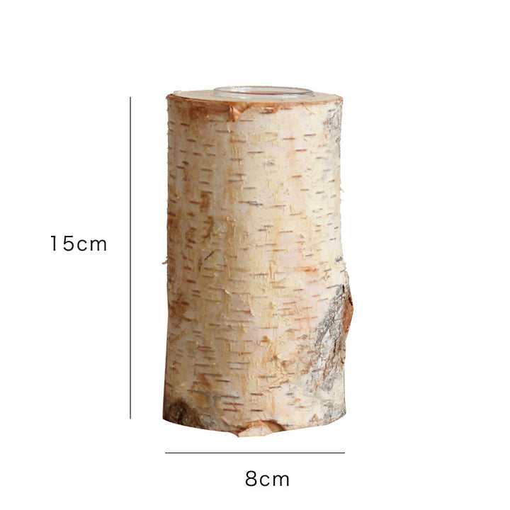 Decorative Tree Trunk Urn