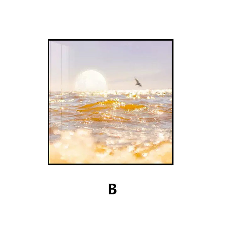 Coastal Ocean View Framed Wall Art