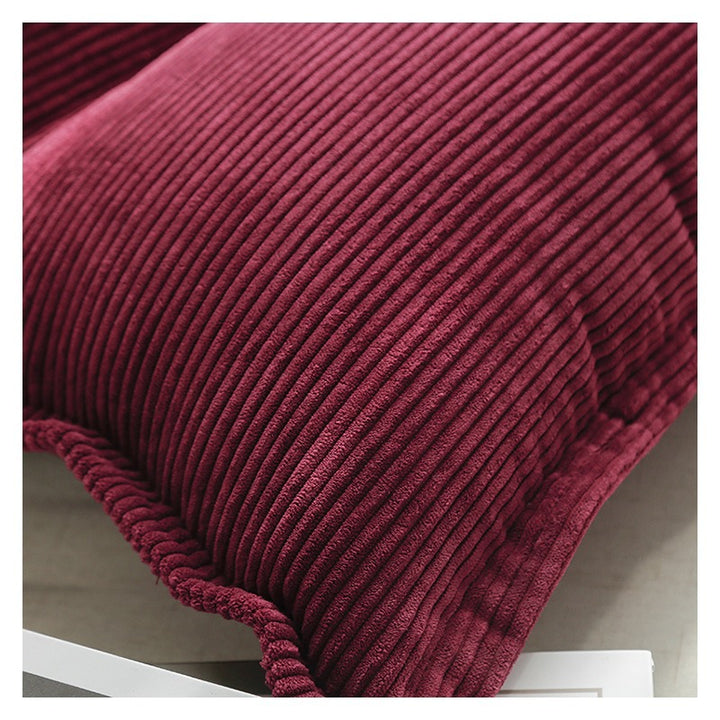 Textured Corduroy Throw Pillow