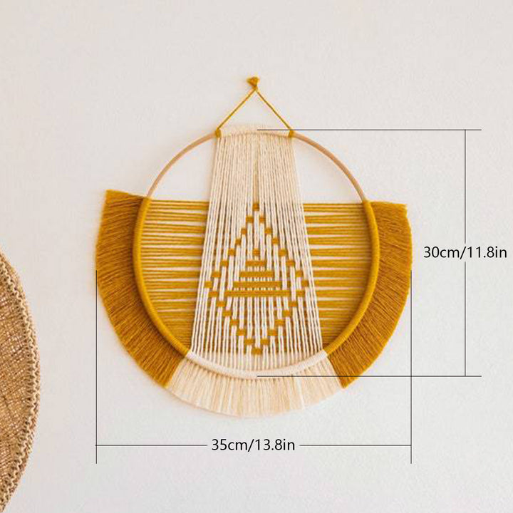 Artistic Woven Wall Hanging