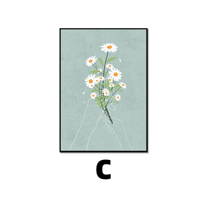 Floral Illustration Wall Decor