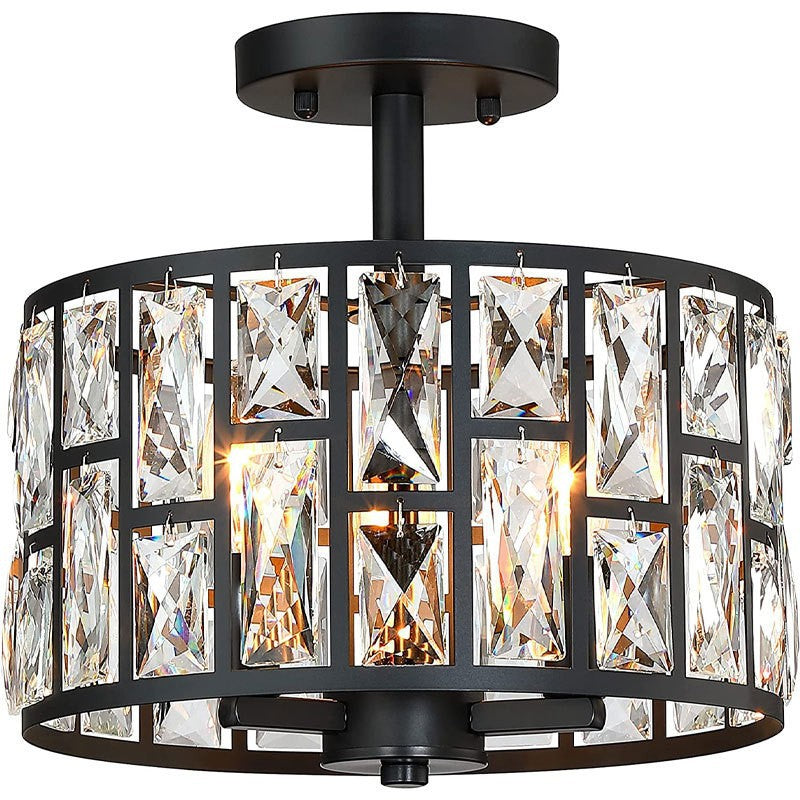 Crystal Globe Pendant Light
