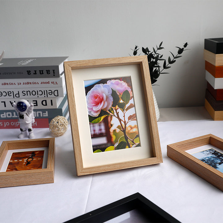 Elegant Wooden Display Frame for Home Decor