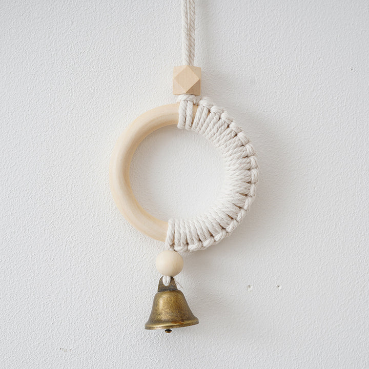 Decorative Macrame Wall Art with Bell