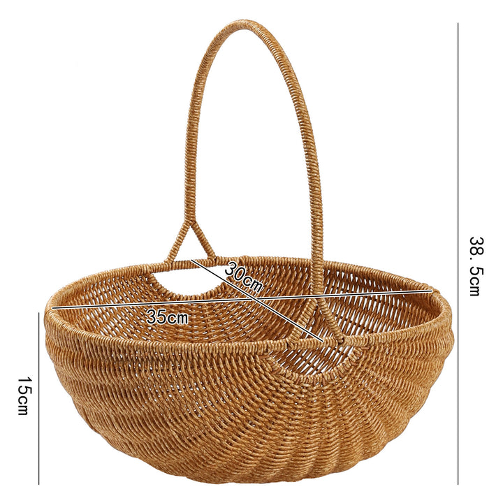 Handcrafted Woven Utility Basket