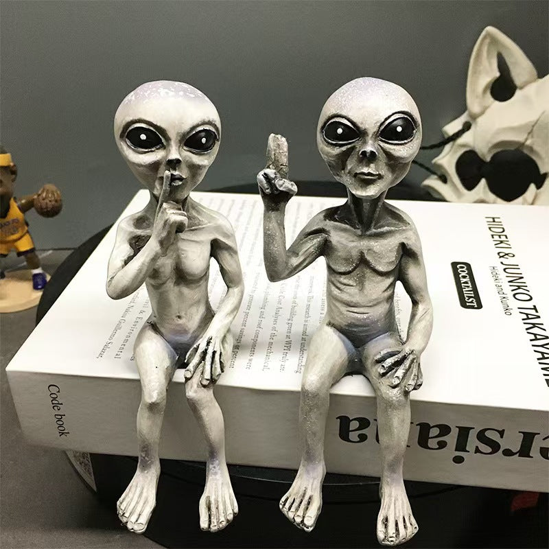 Whimsical Alien Figurine