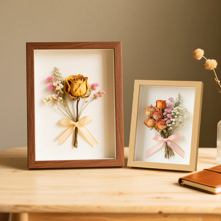 Framed Dried Floral Artwork